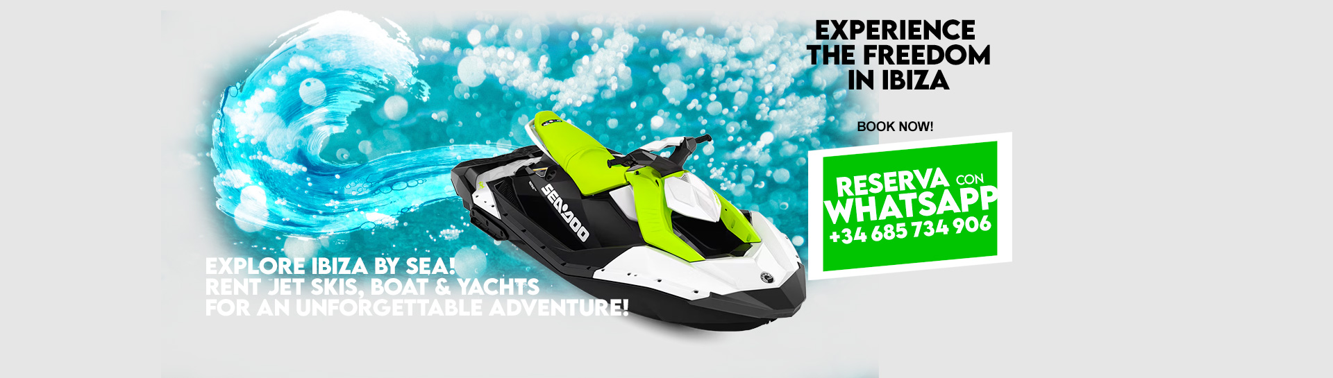 Banner-skijet